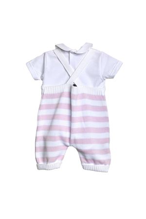 Salopette in filo di cotone rigata LITTLE BEAR KIDS | 8118BCOCIPRIA